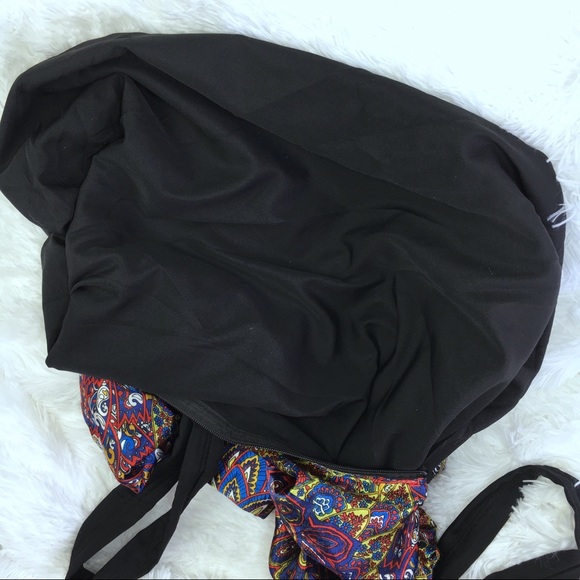 ❤️SOLD❤️Boho Beach Bag Foldable Packable Mandala - Picture 6 of 8